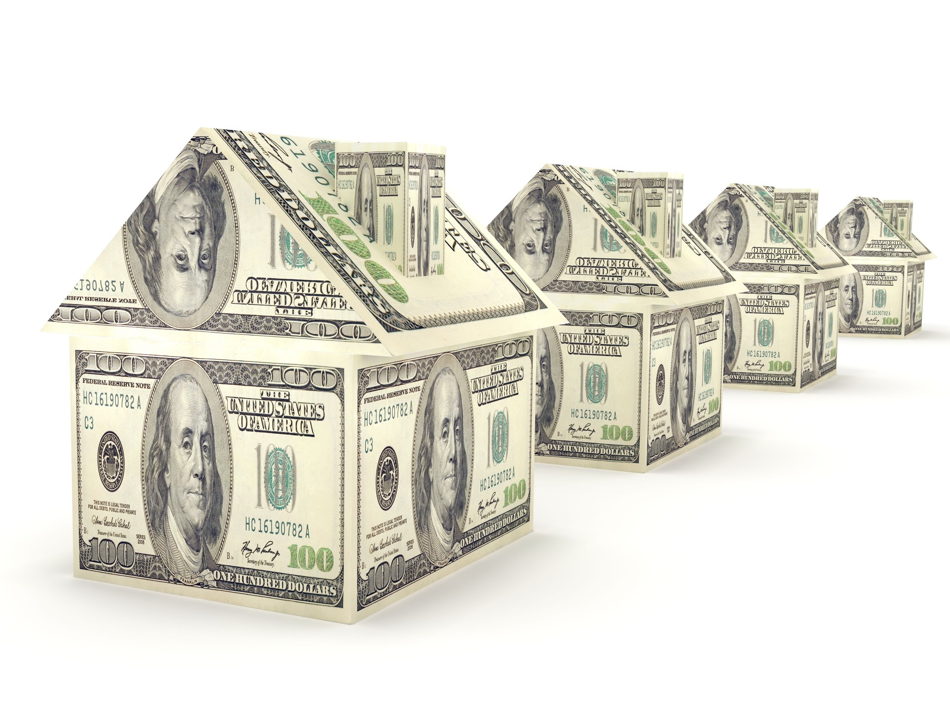 House buy real estate sign money finance