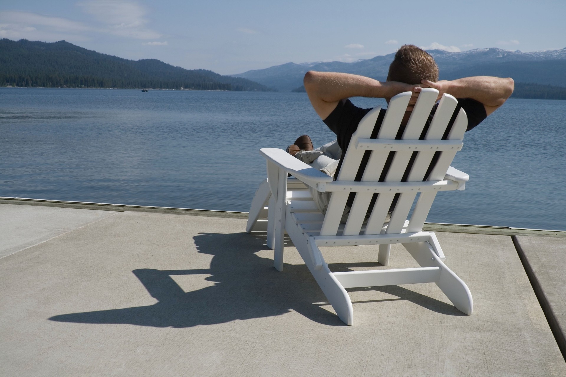Man Relaxing